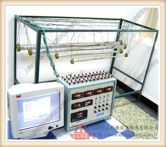 自由對流橫管管外放熱系數測試裝置