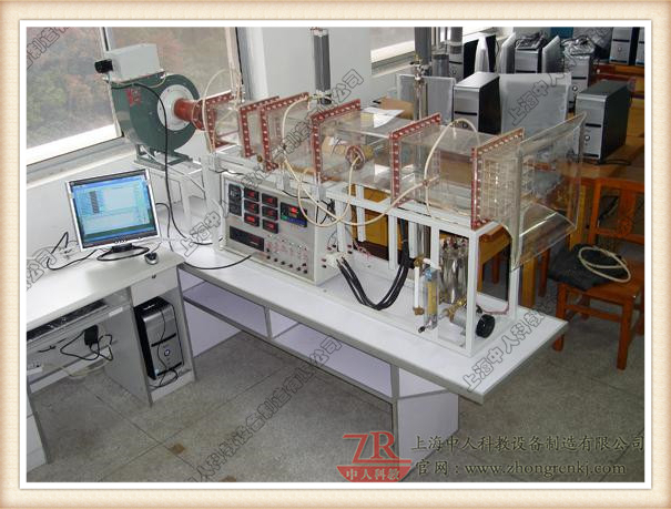 強迫對流空氣橫掠旋轉圓柱測試放熱系數測試裝置