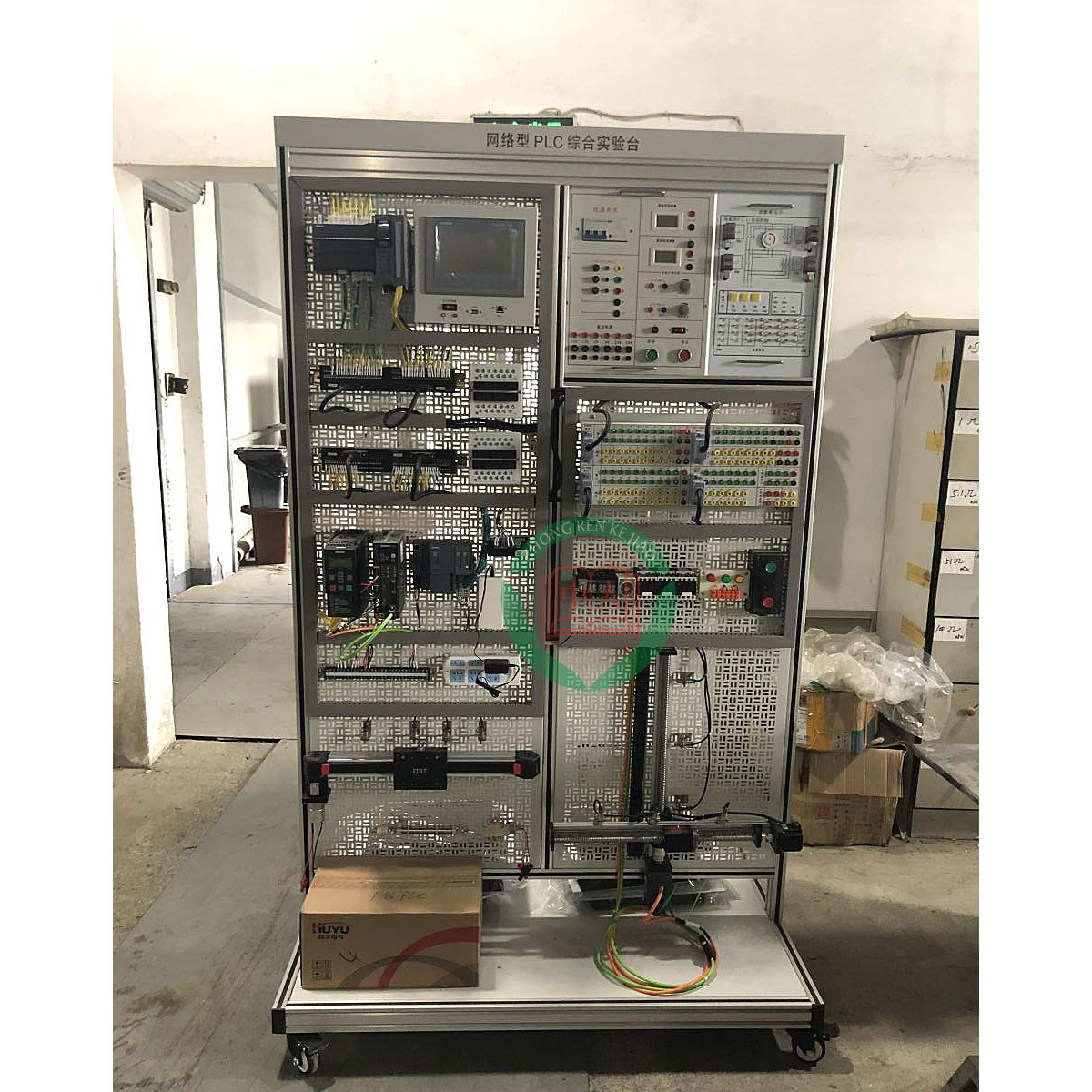 工業數字化網絡PLC綜合實驗平臺,智能制造PLC高級應用實驗裝置