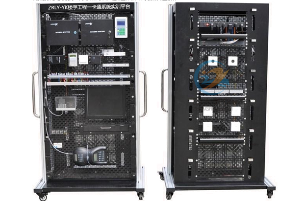 樓宇工程一卡通系統實訓平臺,一卡通系統裝調實驗裝置