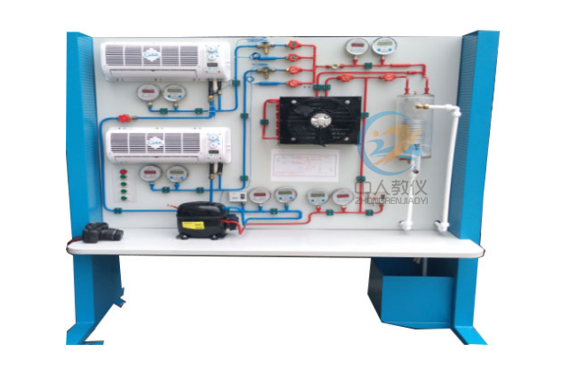 制冷系統原理與性能測試多功能實驗裝置,制冷原理實訓臺