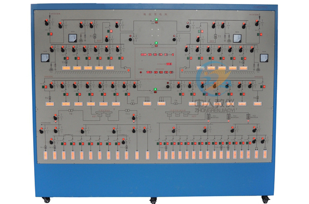 礦井供電系統模擬操作裝置,礦井供電系統模擬操作實訓設備
