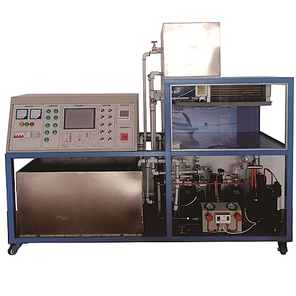 空氣水地三源熱泵實驗裝置,三源熱泵系統實訓臺